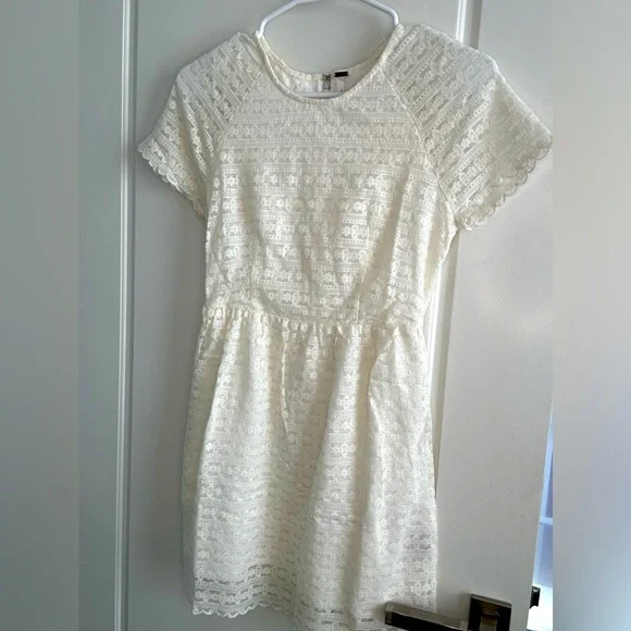 Free People White Lace Dress size 2 - Picture 3 of 5